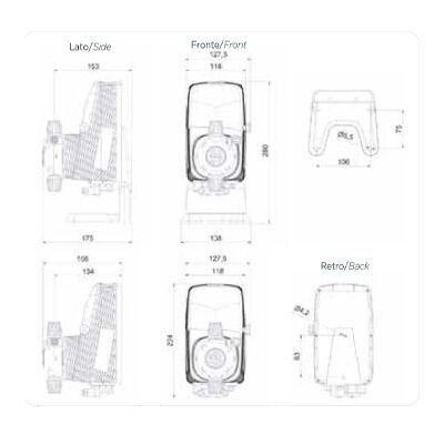 HC-151-размери Дозиращи помпи Aqua HC-151-размери